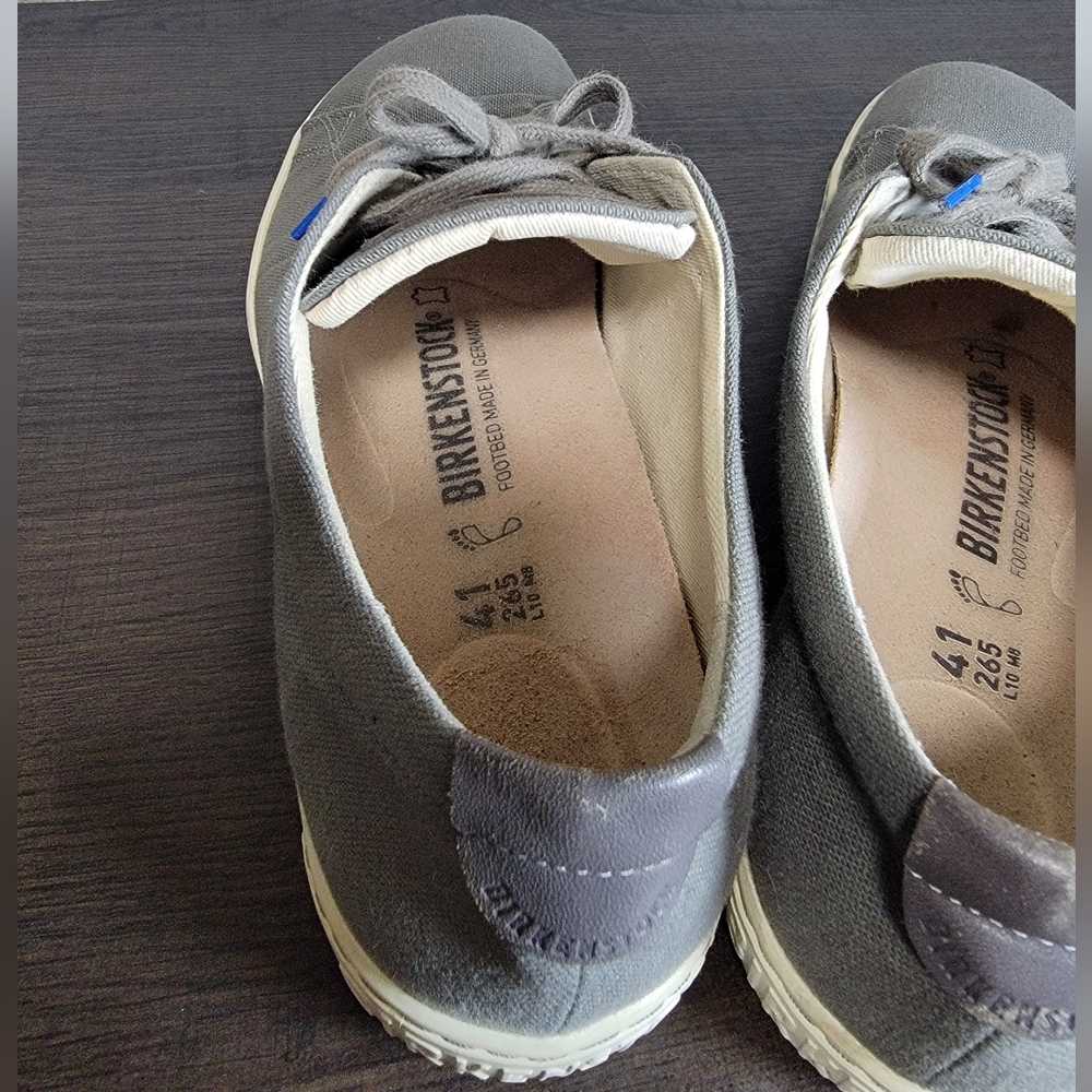 Birkenstock Arran Gray Lace Up Sneakers - Picture 5 of 7